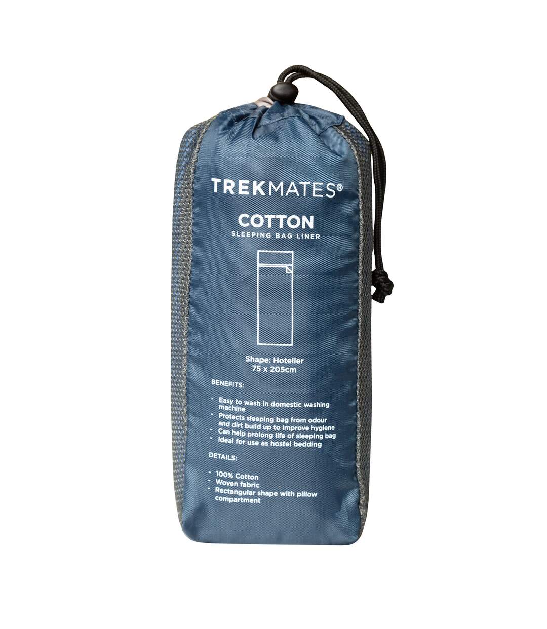 Trekmates - Doublure de Sac de Couchage en Coton Doux et Respirant Size (One Size)-2