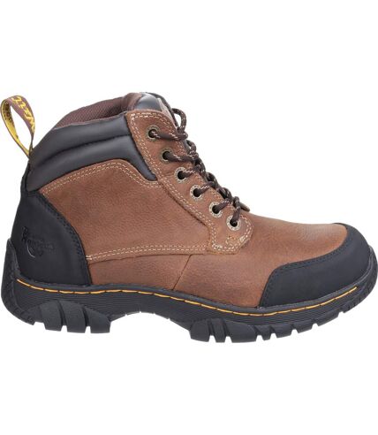 Dr Martens Mens Riverton SB Lace Up Hiker Safety Boots (Brown) - UTFS5377