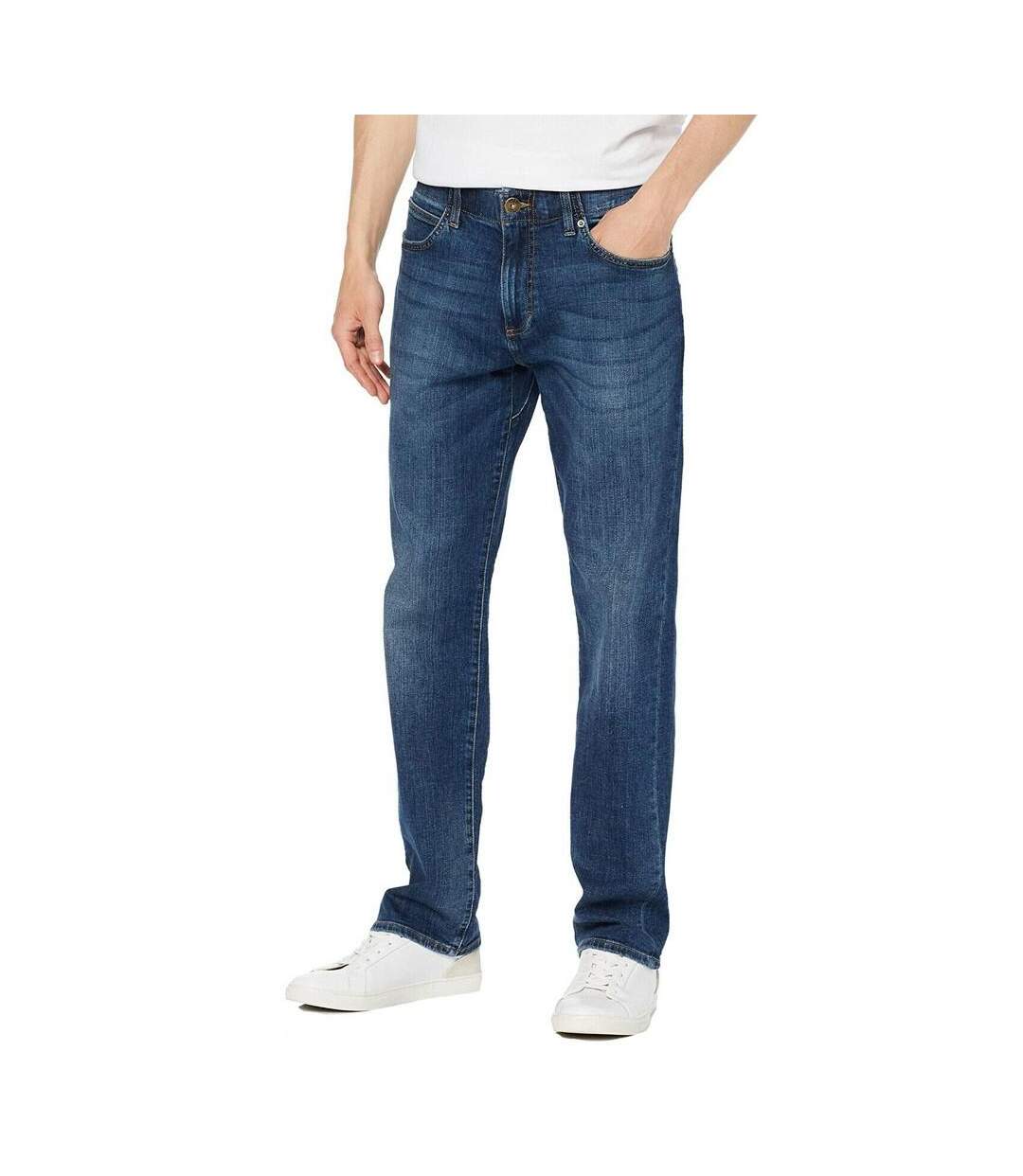 Jean Bleu Foncé Homme Lee Maddox - W33-L32-1