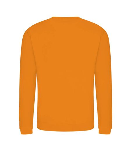 AWDis Just Hoods AWDis Unisex Crew Neck Plain Sweatshirt (280 GSM) (Pumpkin Pie) - UTRW2014