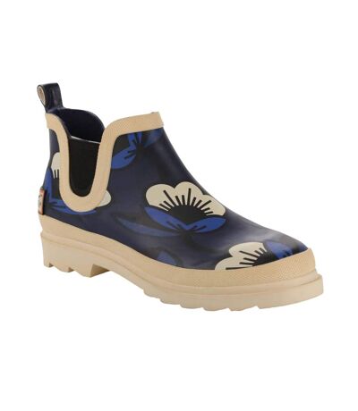 Bottes De Pluie Orla Kiely Femme Bleu Marine Regatta