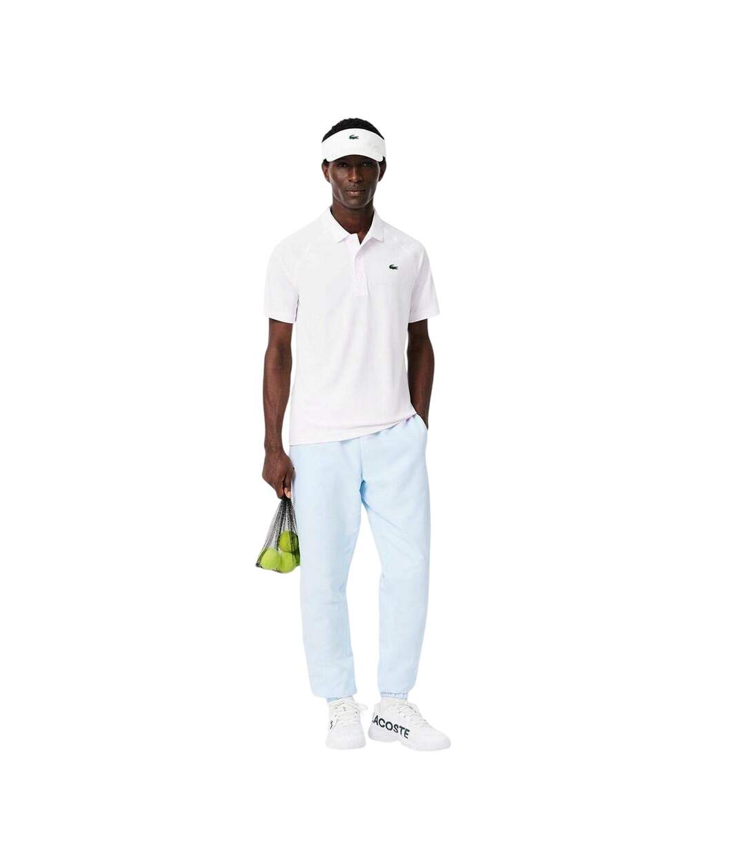 Polo Homme Blanc Lacoste-4