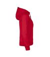 Printer Womens/Ladies Fastpitch Hoodie (Red)