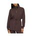 Sweat marron foncé femme soul studio hz-1