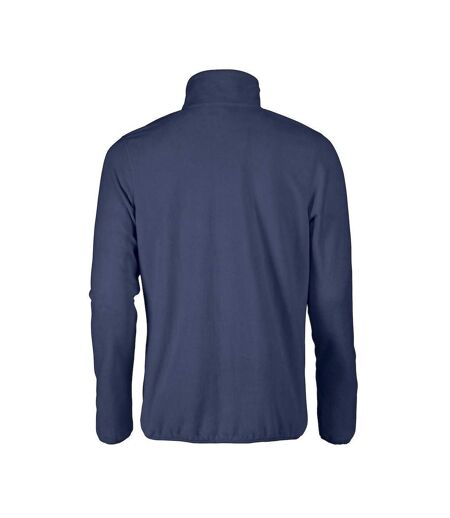 Mens Twohand Fleece Jacket Navy Printer RED