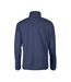 Mens Twohand Fleece Jacket Navy Printer RED-2