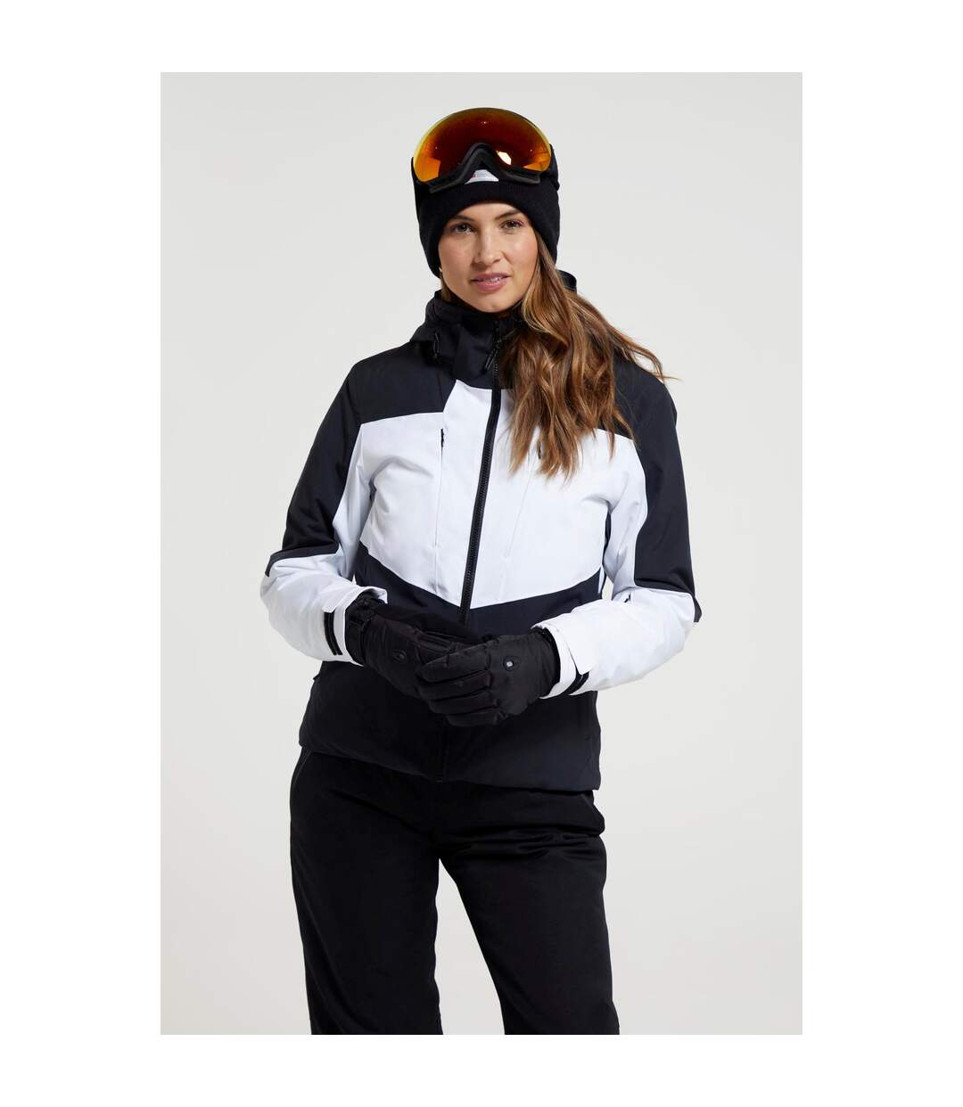 Blouson de ski altitude extreme recco femme blanc Mountain Warehouse-1