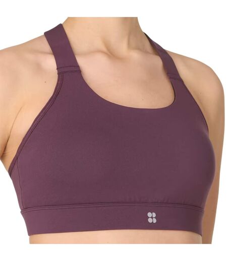 Brassière De Sport Power Femme Violet Sweaty Betty
