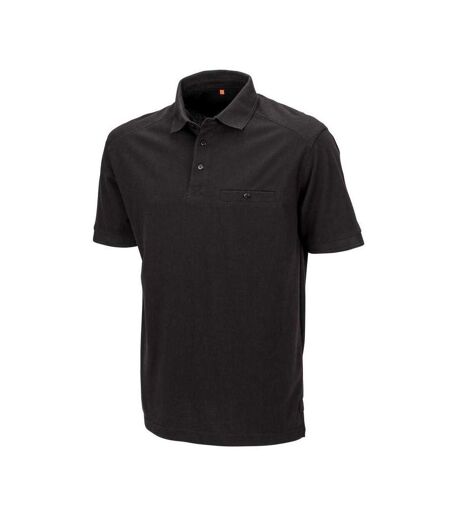 Polo Apex Homme Noir WORK-GUARD By Result