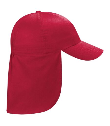 Casquette légionnaire enfant rouge Beechfield