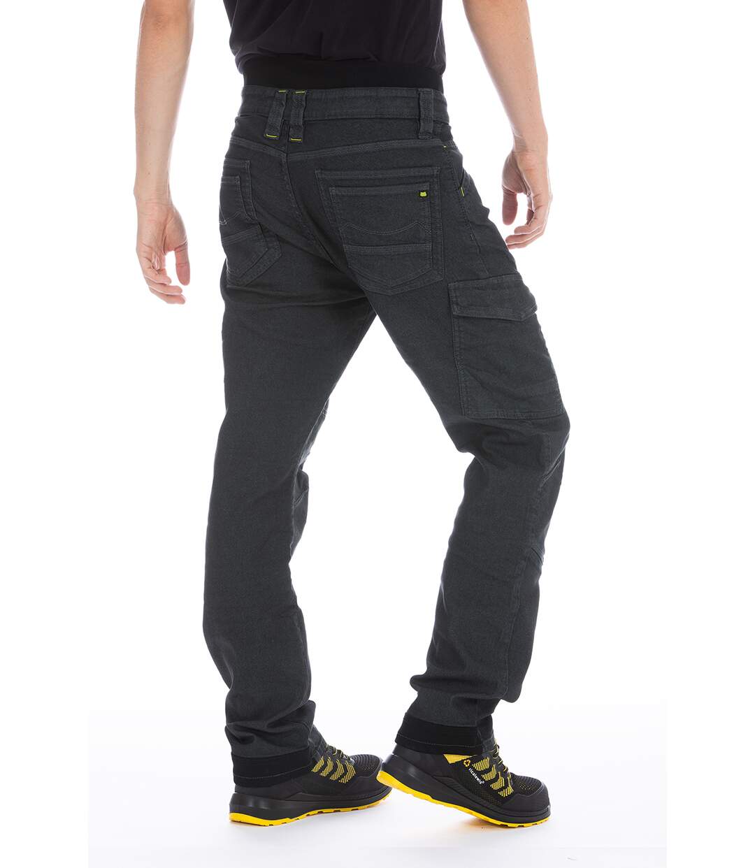 Pantalon multi-poches à ceinture haute dans le dos WELLER2-3