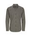 Mens Leaf Print Slim Long-sleeved Shirt Peat Jack And Jones-1