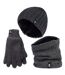 Heat Holders - Homme Ensemble Hiver Bonnet, Cache-Cou et Gants Thermiques-1