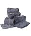 Organisateur de Valise 7 Éléments 40cm Gris-1