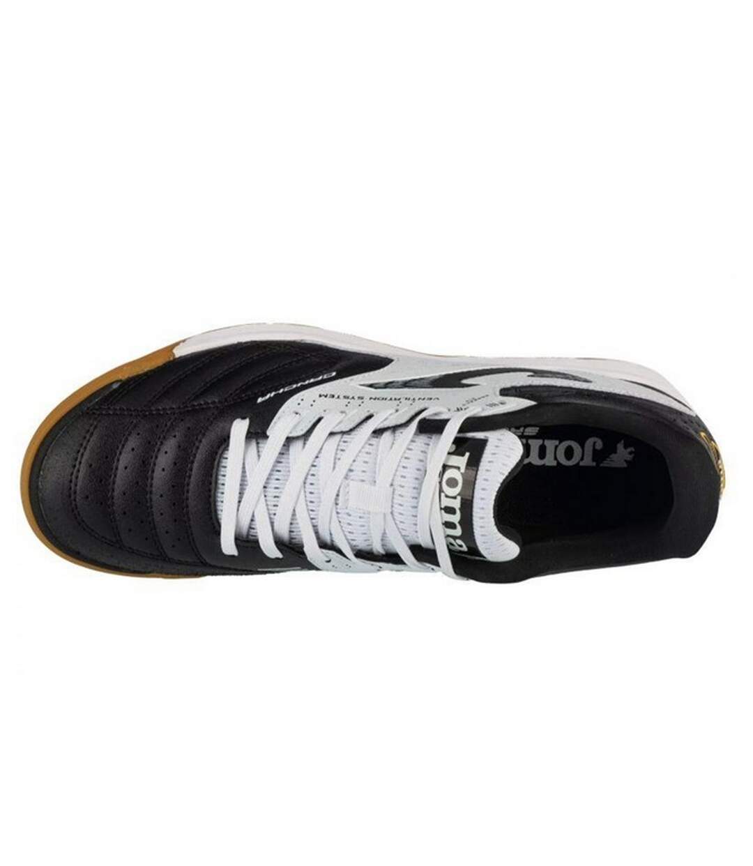 Baskets De Foot En Salle Cancha Homme Blanc Noir Joma-3
