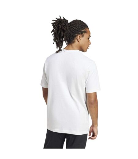 T-shirt Motif/style À Enfiler Homme Blanc Adidas