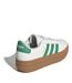 Baskets Court Bold Femme Blanc Vert Marron Pâle Adidas-4