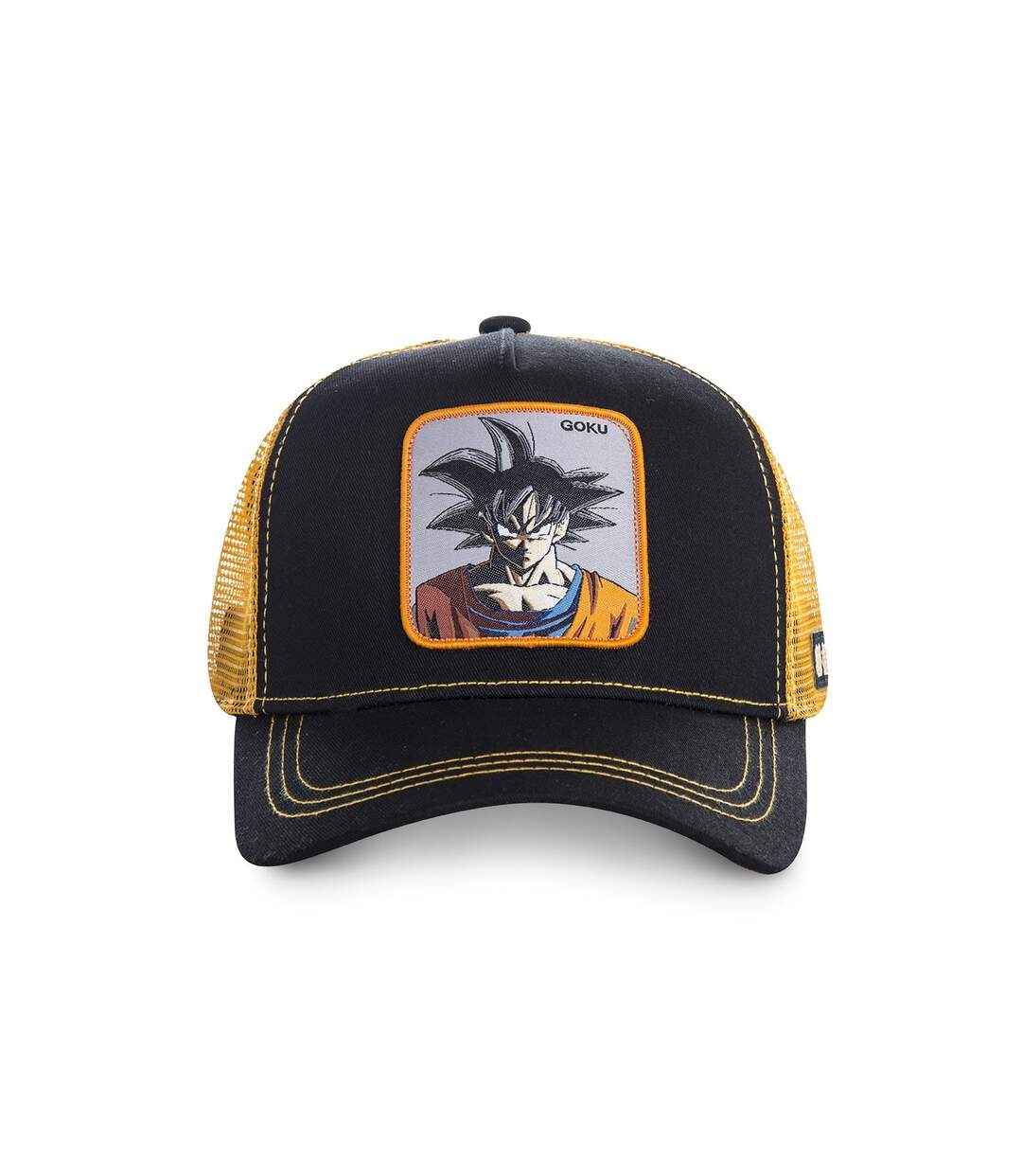 Casquette Dragon Ball Z Goku Noir et Orange Capslab-2