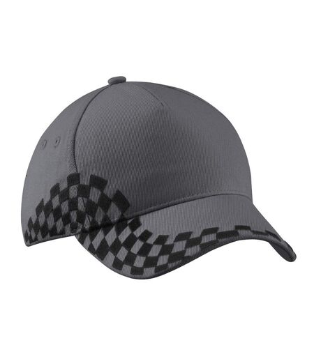 Casquette Grand Prix Gris Foncé Beechfield