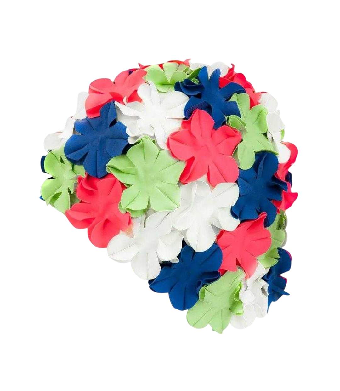 Womens/ladies Bloom Swim Cap Multicoloured Aqua Speed-1