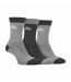 3 Pack Ladies Performance Polyester Boot Socks-1