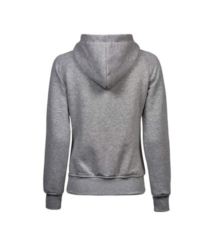 Tee Jays Womens/Ladies Full Zip Hooded Sweatshirt (Heather Gray) - UTBC3320