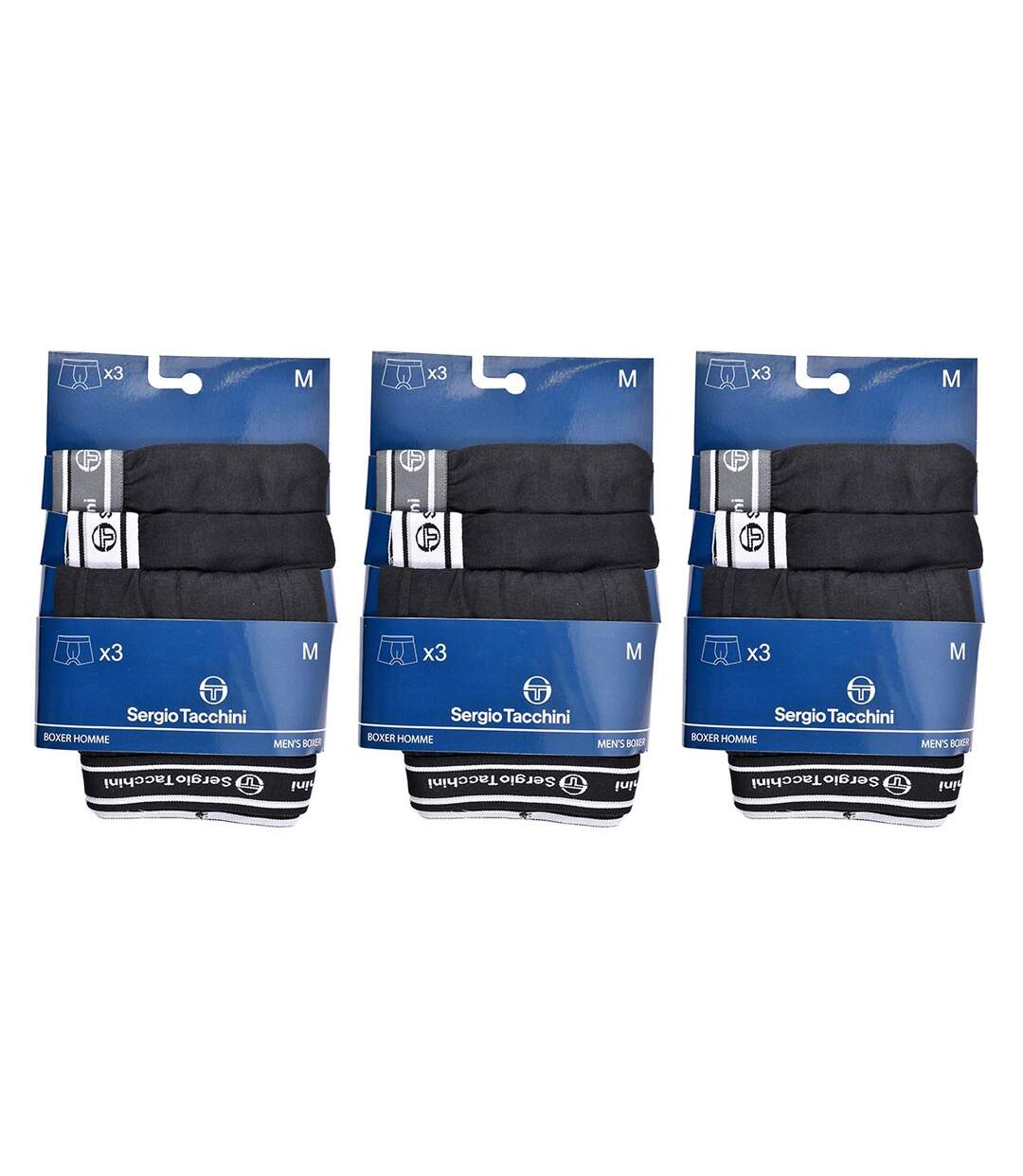 Boxer SERGIO TACCHINI X9 Pack de 9 Boxers 1360-3