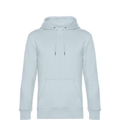 Mens king hoodie pure sky B&C