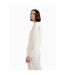 Womens/ladies Crew Neck Regular Sweatshirt Light Beige Armani Exchange-3