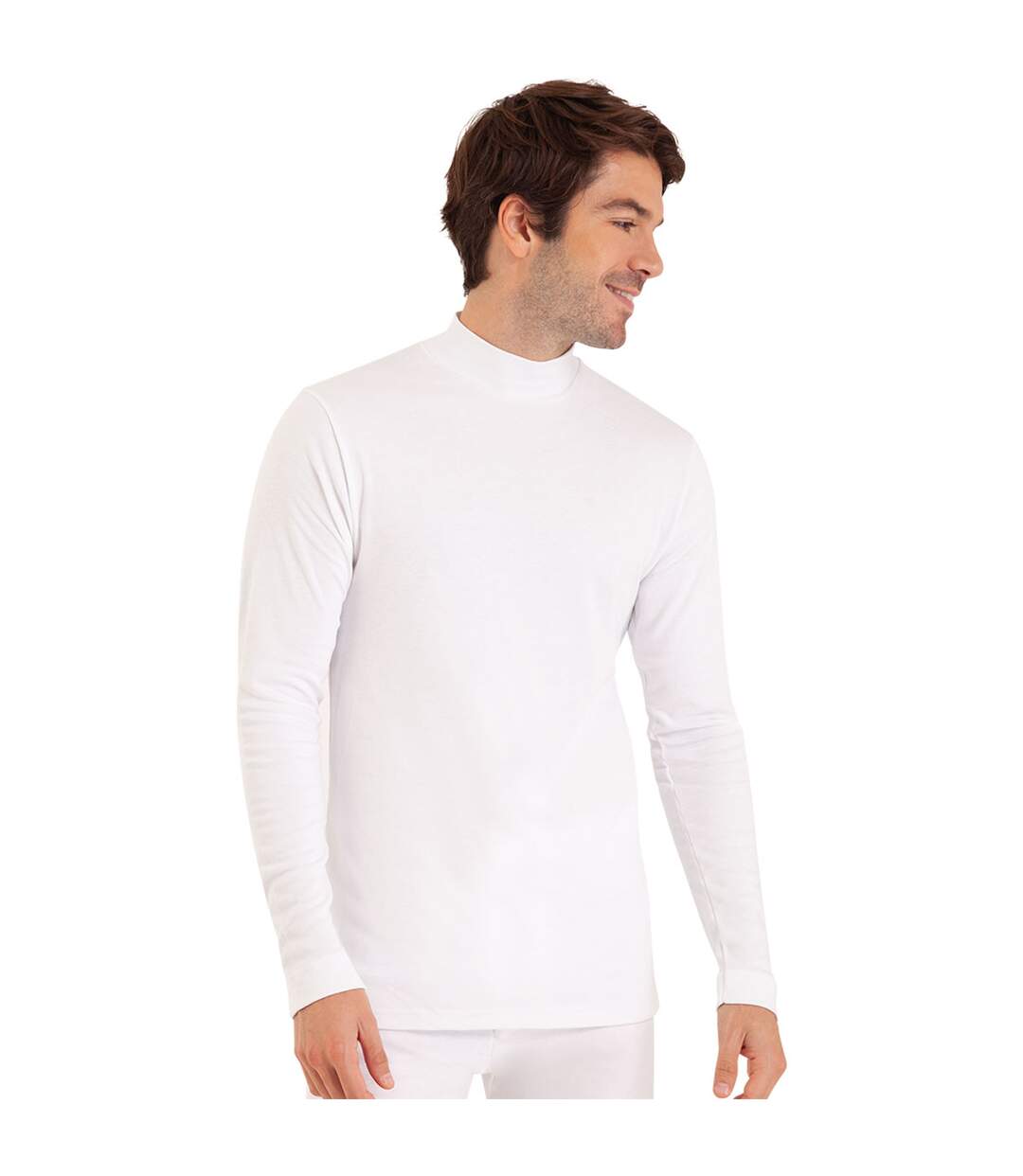 Tee-shirt col cheminée manches longues Ligne Chaude Eminence-5