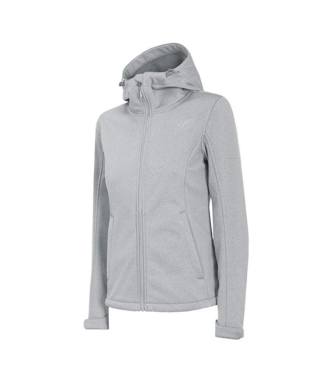 Veste Softshell H4z22 Sfm350 Homme Gris 4F-1