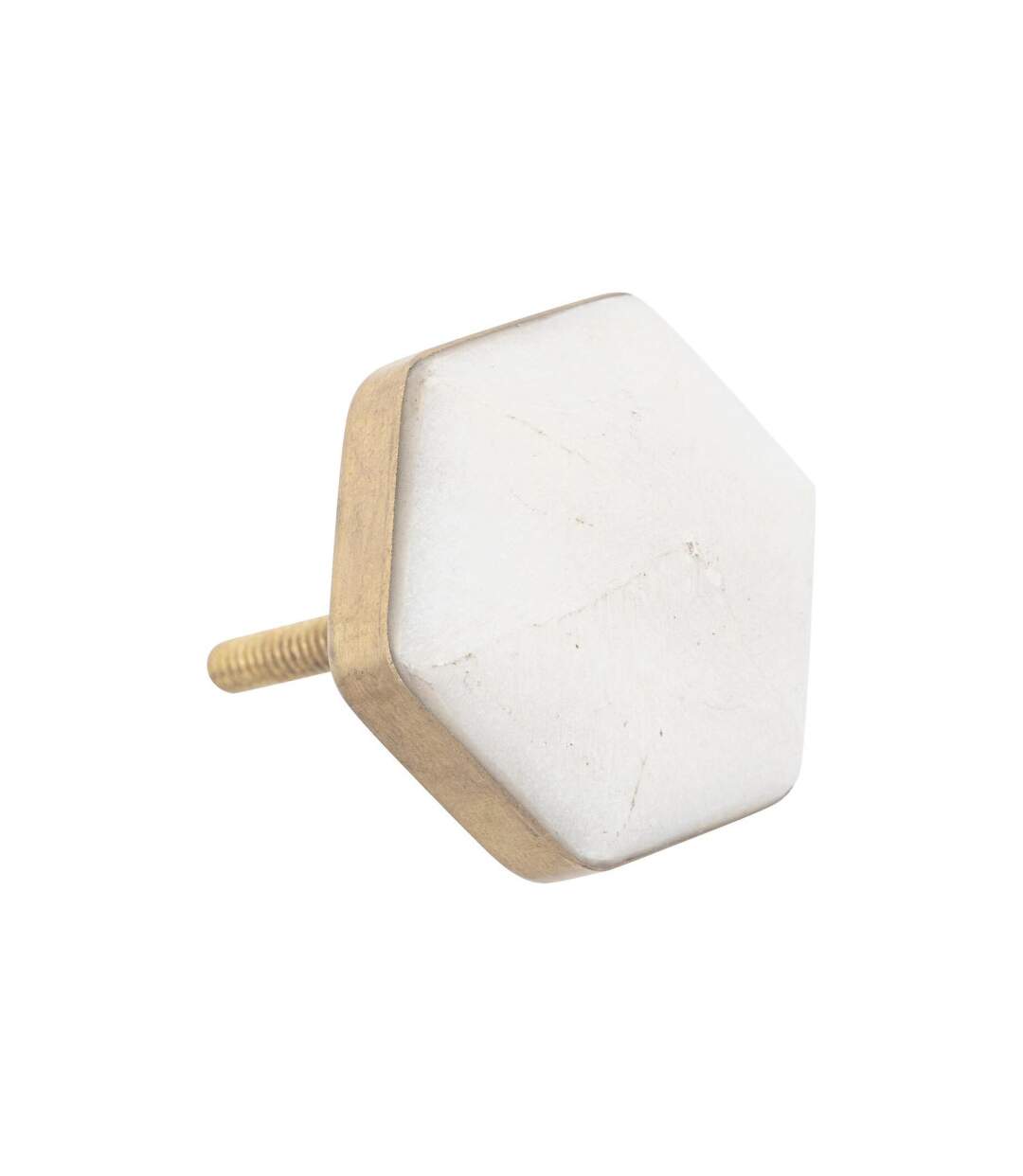 Lot de 2 Boutons de Meuble Le Collectionneur 4cm Blanc-2
