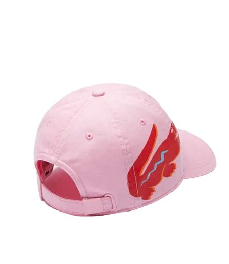 Casquette de baseball rose Lacoste