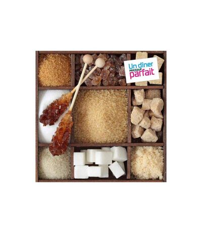 Lot de 20 Serviettes en Papier Sucres 38x38cm Naturel