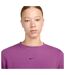 Womens/ladies Swoosh Logo Sweatshirt Fuchsia Nike-4