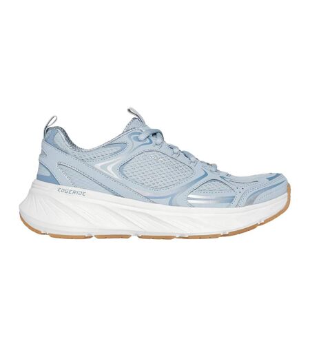 Womens/ladies edgeride silver eclipse trainers blue Skechers