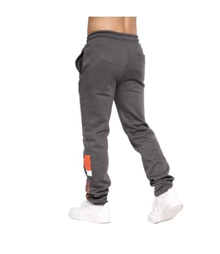 Pantalon de jogging chimber homme gris foncé Crosshatch