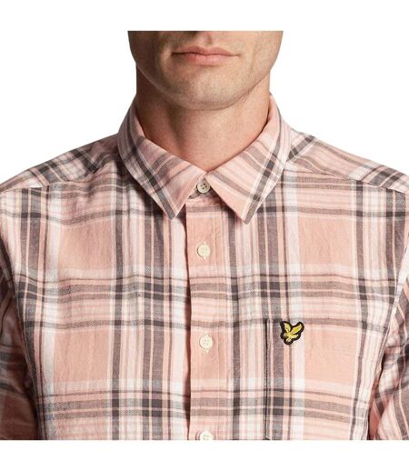 Chemise Manches Courtes Homme Rose Lyle & Scott