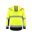 Veste Softshell Motif Bloc De Couleurs Homme Jaune Fluo Rimeck-2