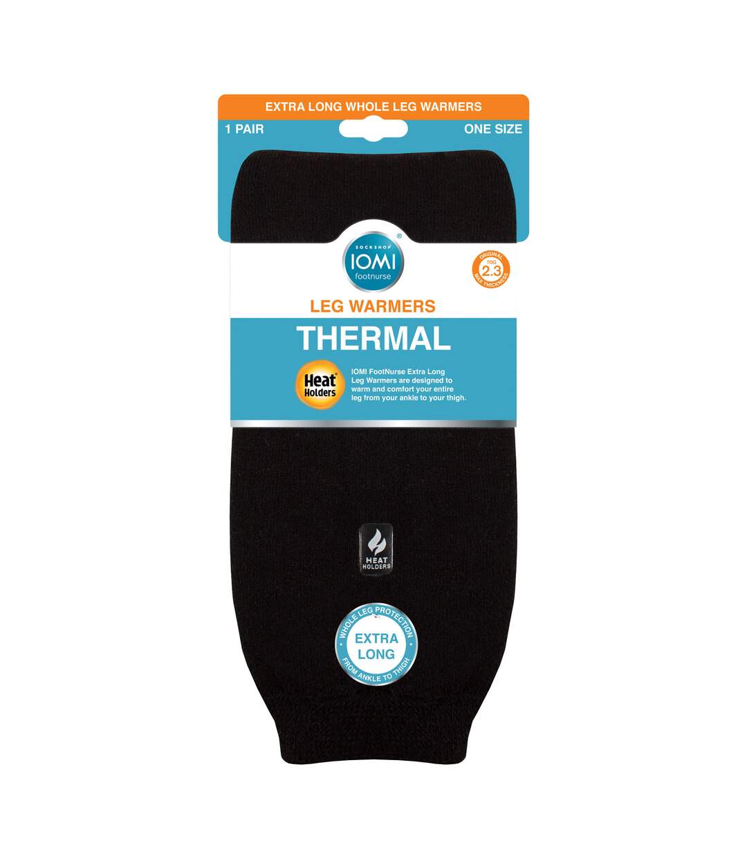 Heat Holders - 1 Paire Couvre-Jambes Thermiques Longs Homme & Femme Hiver Froid-2
