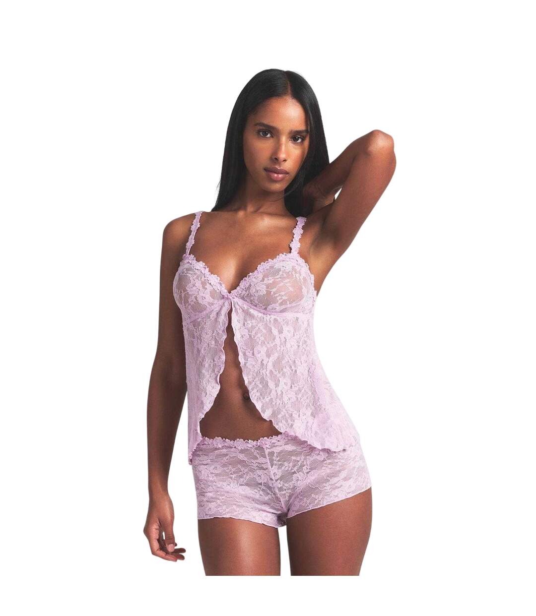 Haut Motif/style Cerise Femme Rose Clair Skims-4