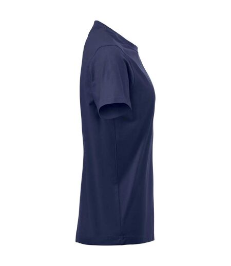 T-shirt Premium Femme Bleu Marine Foncé Clique