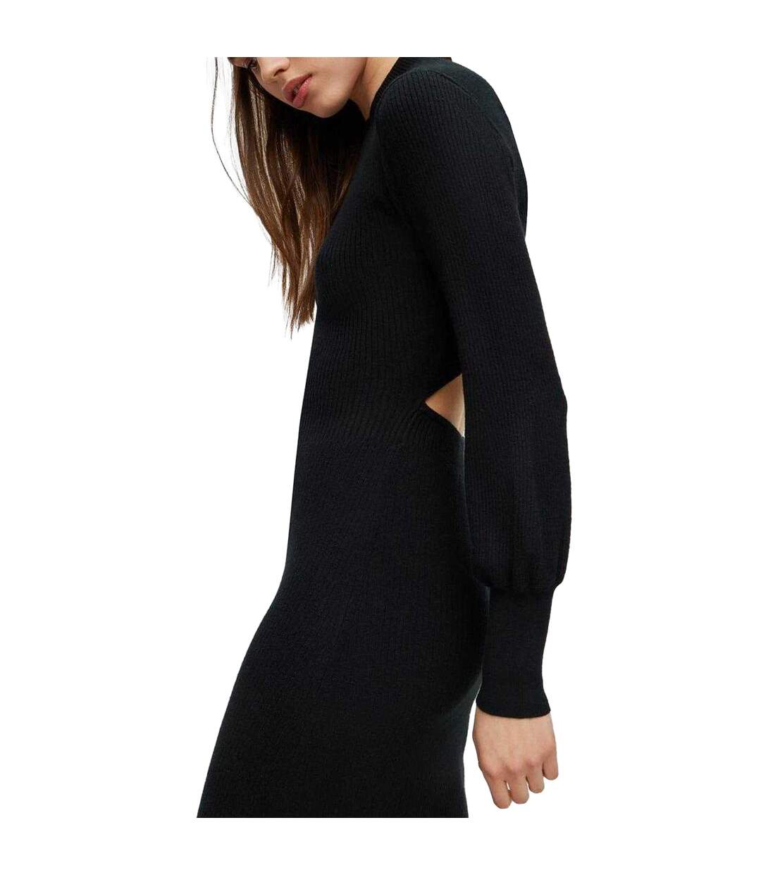 Womens/ladies Slopenny Dress Black Hugo-4