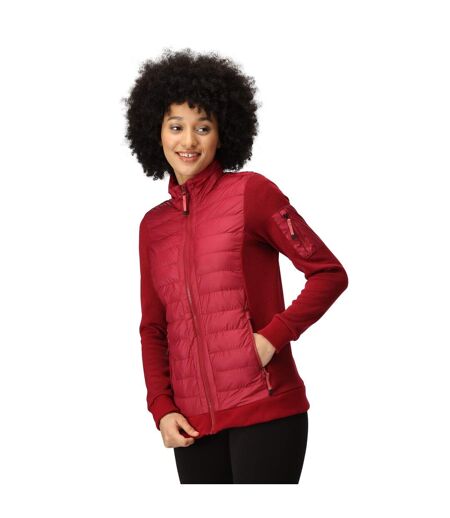 Veste polaire colliston femme rouge foncé Regatta