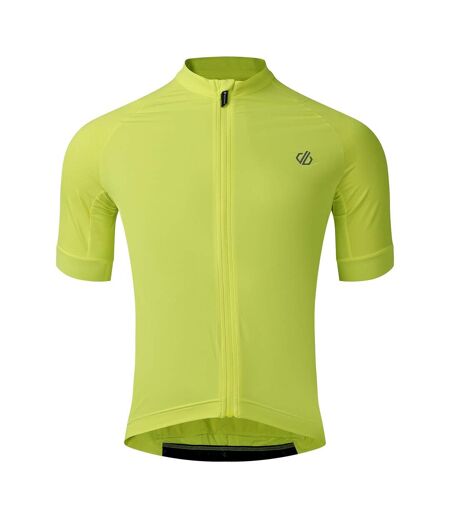 Maillot De Cyclisme Manches Courtes Lightning Homme Jaune Fluo Dare 2B