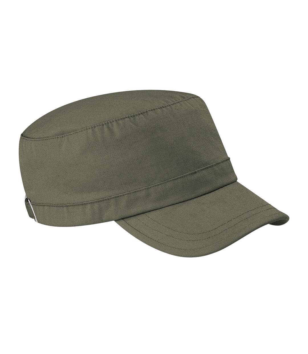 Casquette militaire vert sombre Beechfield-1