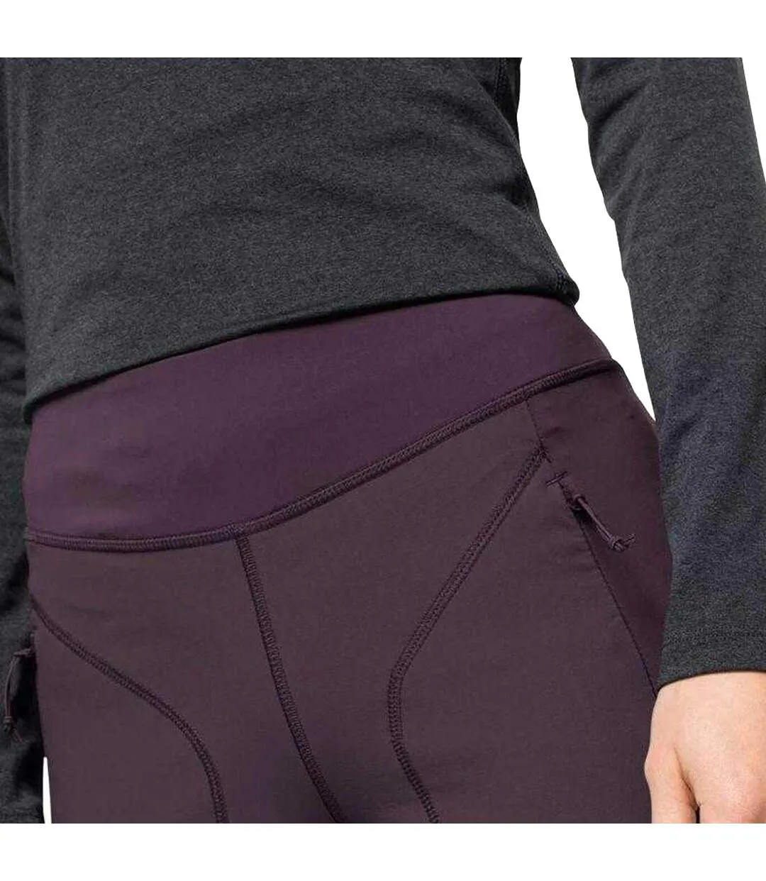 Pantalon Salmaster Femme Violet Clair Jack Wolfskin-4