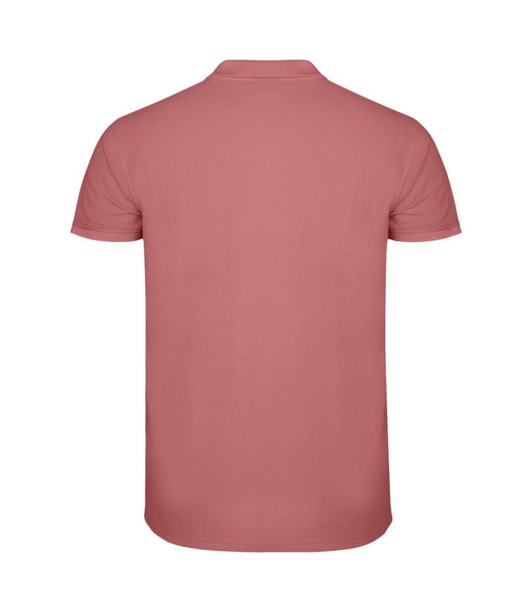 Mens star short-sleeved polo shirt chrysanthemum red Roly