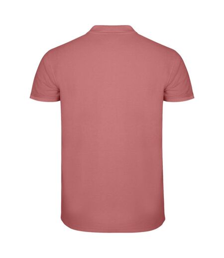 Roly Mens Star Short-Sleeved Polo Shirt (Chrysanthemum Red)