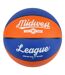 Midwest - Ballon de basket LEAGUE (Bleu / orange) (Taille 7) - UTRD1220